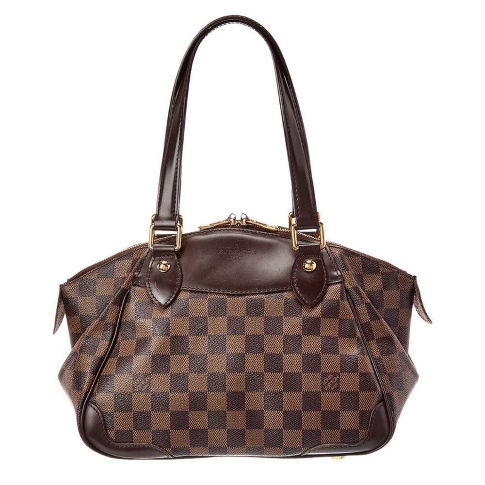 Louis Vuitton Brown Damier Ebene Canvas Verona Pm (Authentic Pre-Loved)